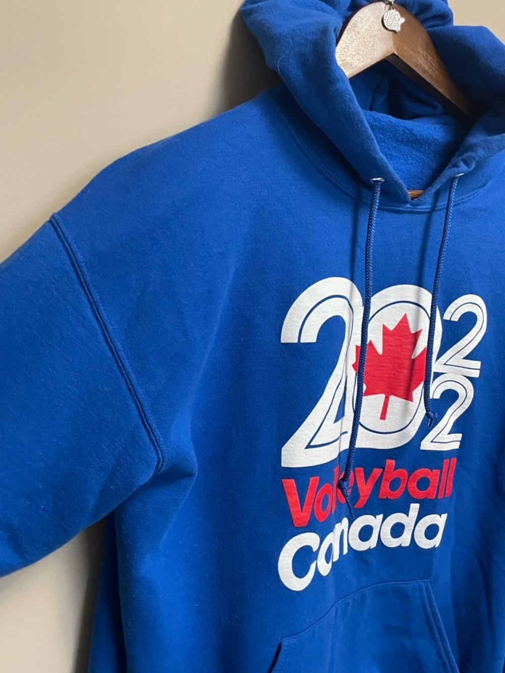 Volleyball Canada Nationals 2022 Royal Blue Hoodie Size Large - Picture 6 of 12